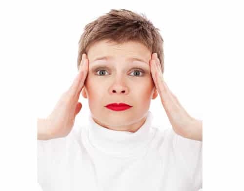 An aged woman needs Botox Treatment for Chronic Migraine