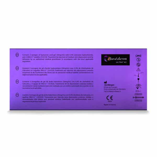 Juvederm Ultra XC Back
