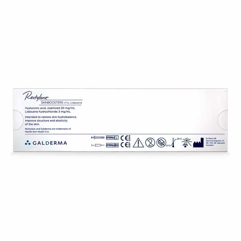 Buy RESTYLANE® SKINBOOSTERS™ VITAL with Lidocaine  online