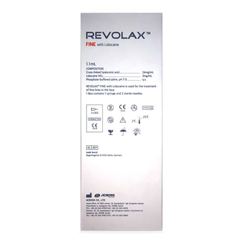 Buy REVOLAX™ FINE with Lidocaine  online