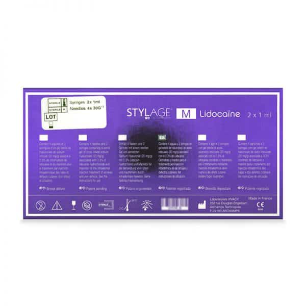 Stylage M Lidocaine Back