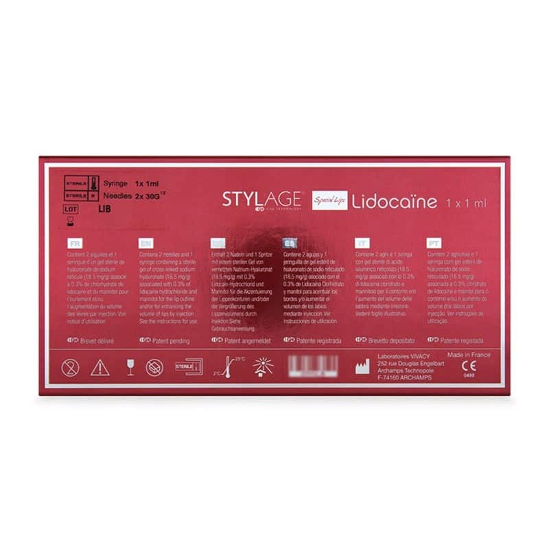 Buy STYLAGE® SPECIAL LIPS with Lidocaine  online