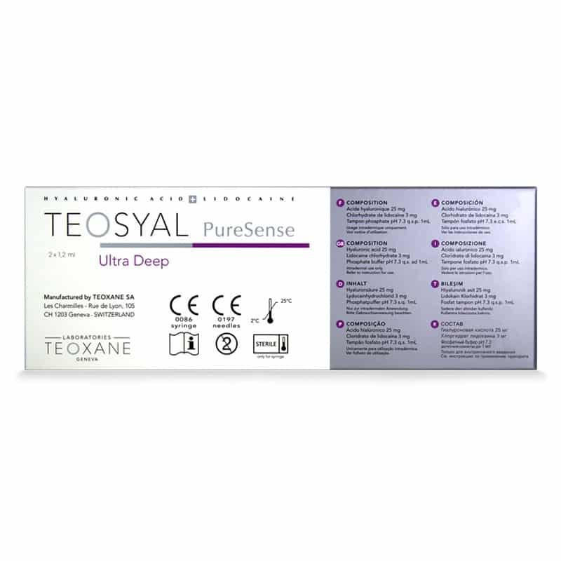 Buy TEOSYAL® PURESENSE ULTRA DEEP (2x1.2ml)  online