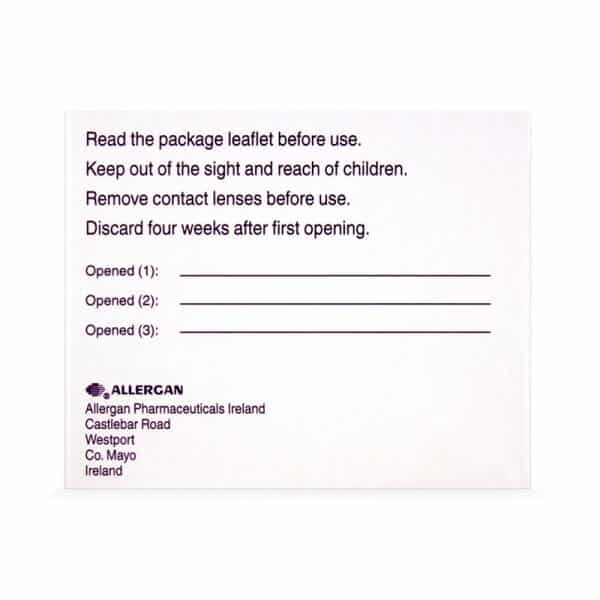 Lumigan 0.1mg 3x3ml Back 1