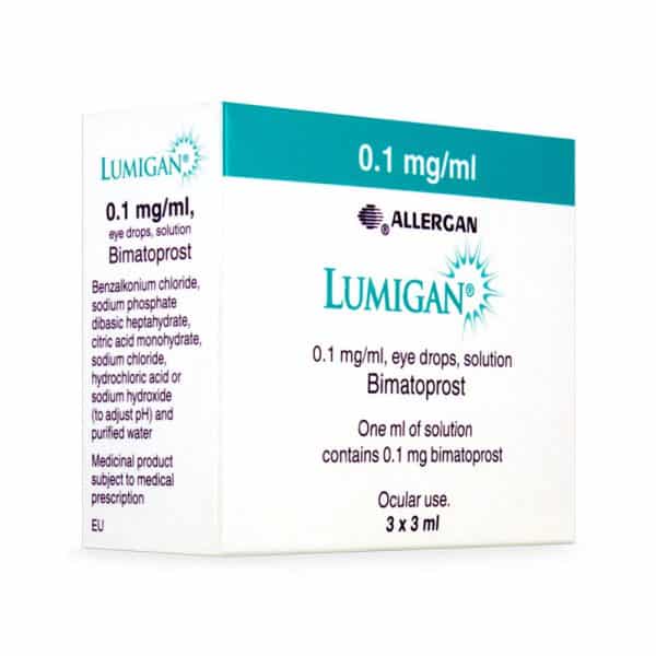 Lumigan 0.1mg 3x3ml Persp