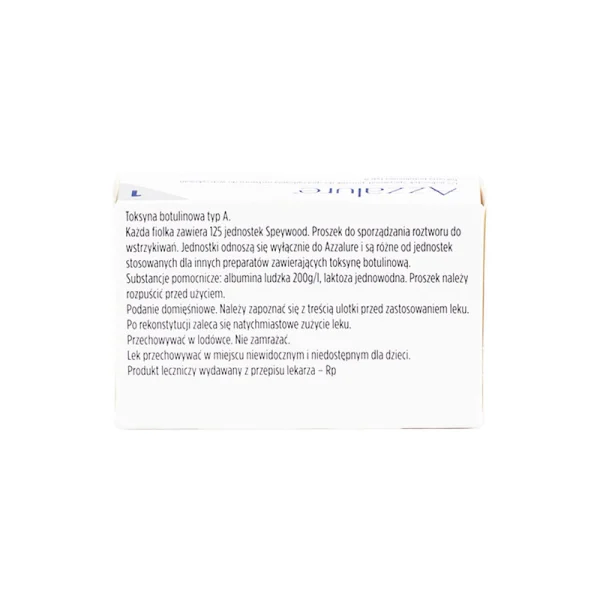 GALDERMA AZZALURE 125U 04