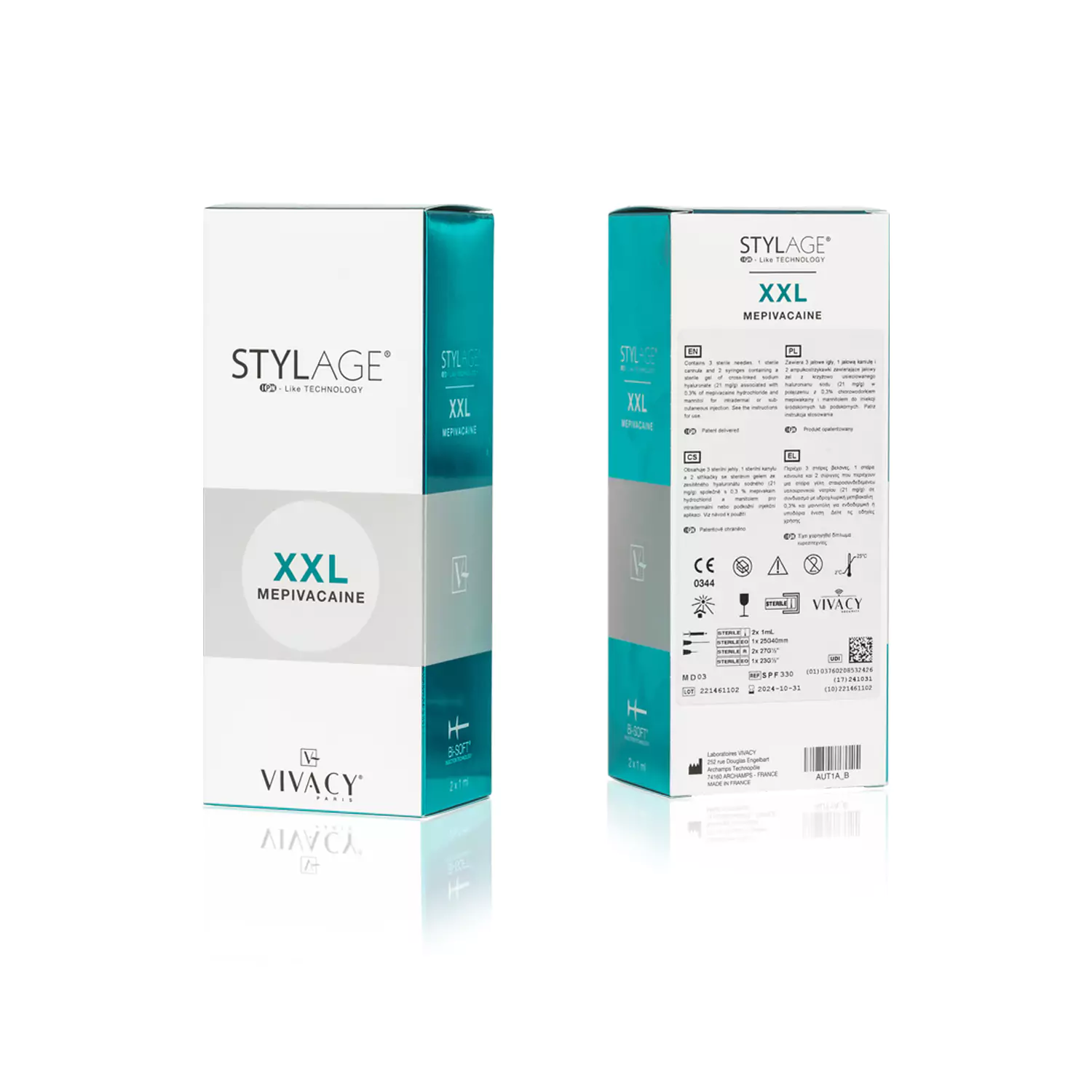 Buy STYLAGE® XXL BI-SOFT® Mepivacaine  online