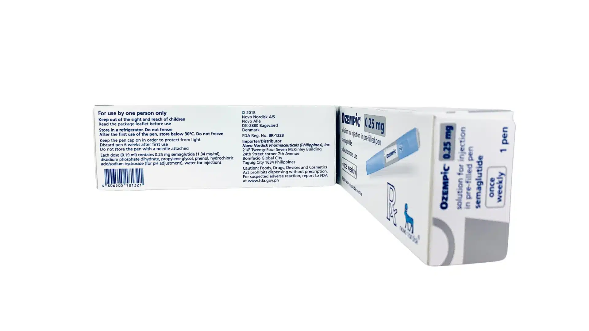 Buy OZEMPIC® 0.25mg (International English)  online