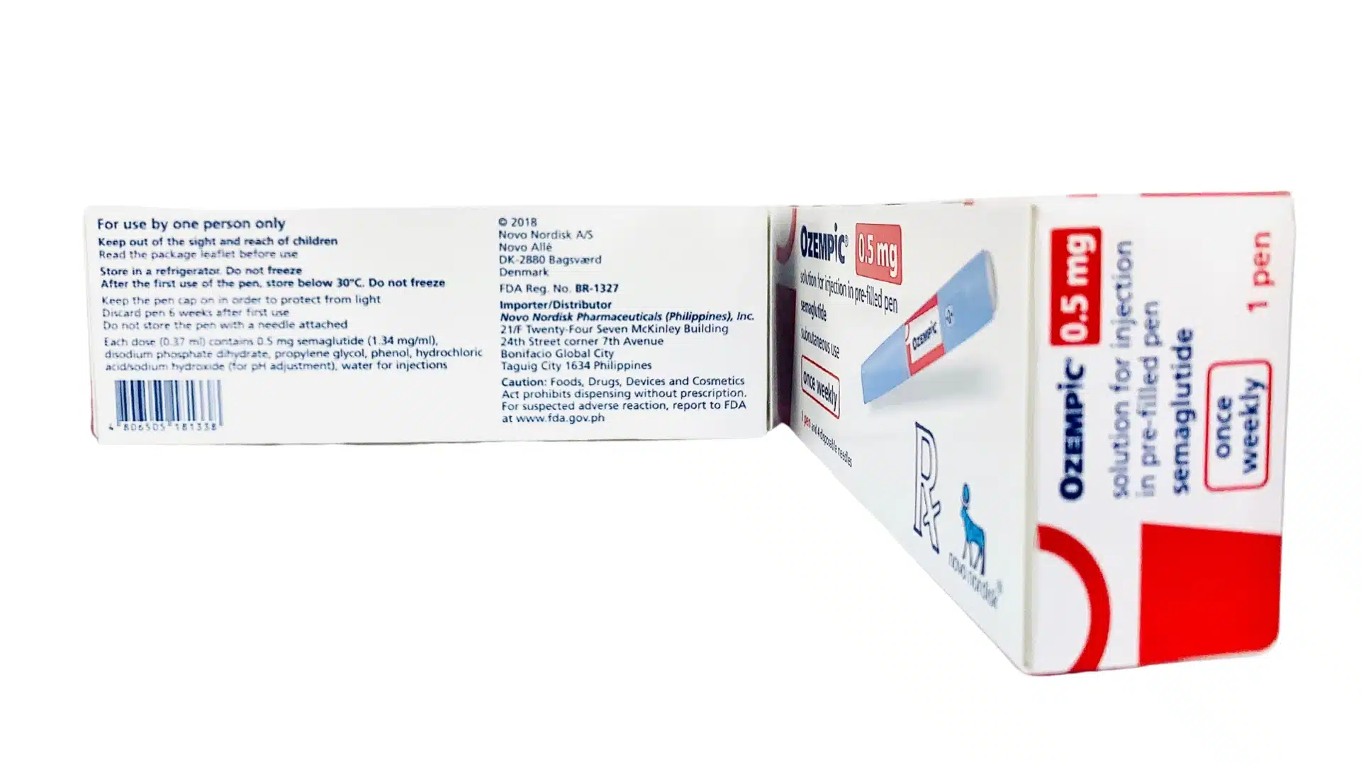 Buy OZEMPIC® 0.5mg (International English)  online
