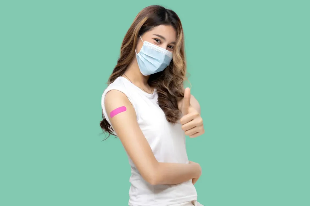 happy with the effects of her injection