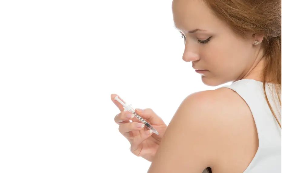 self-injecting Depo shot