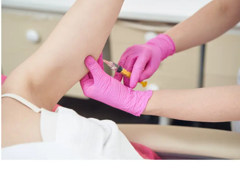 her arms had sagging skin that needed the treatment
