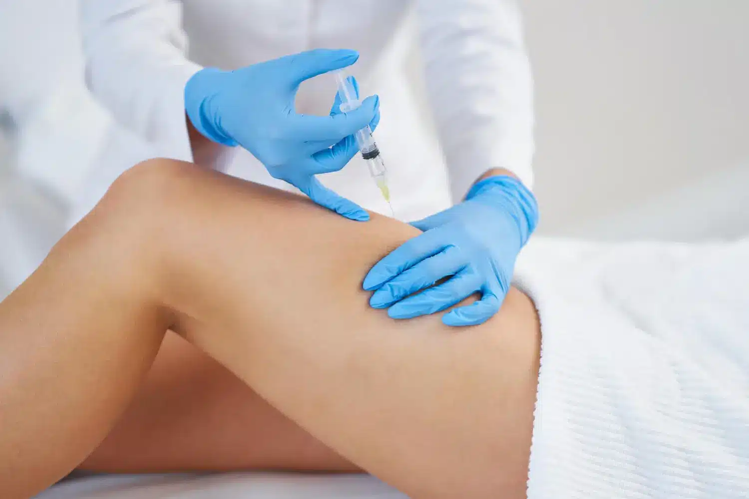 injection for fats in the leg