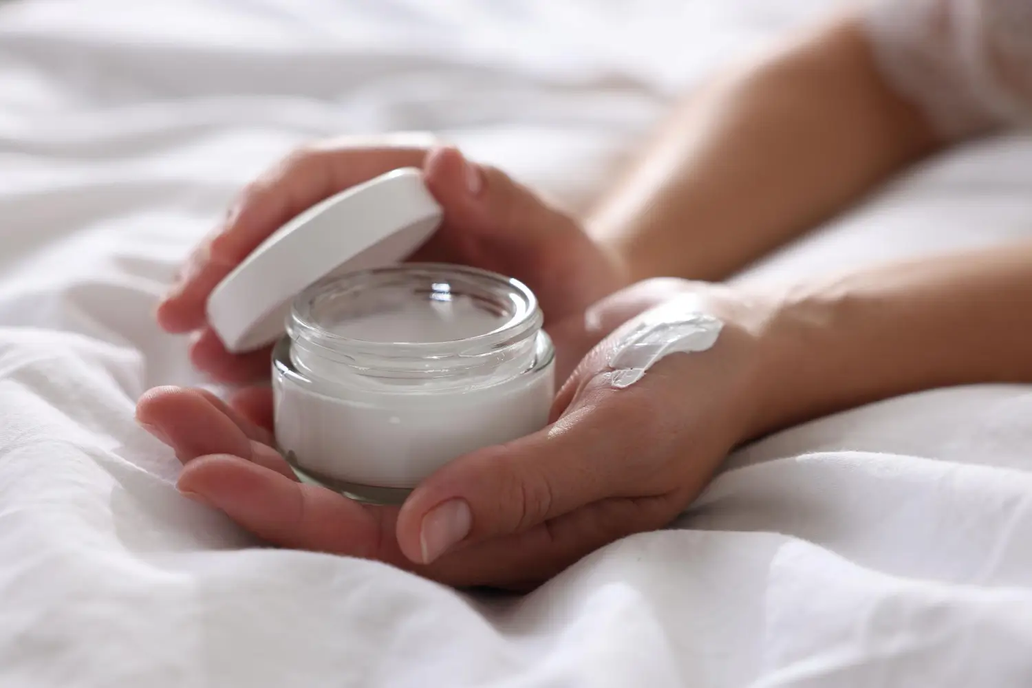 using the cream