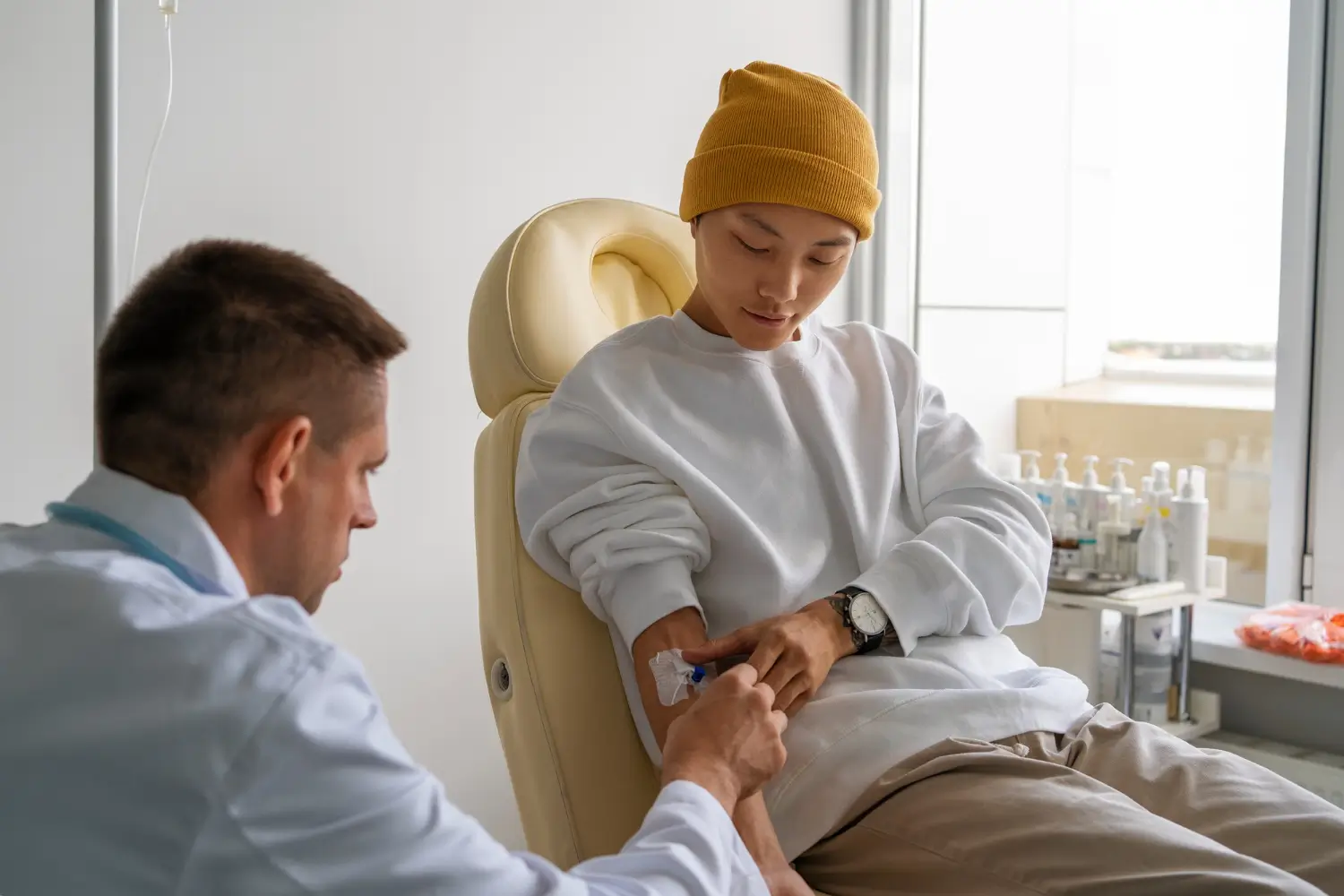 getting a treatment