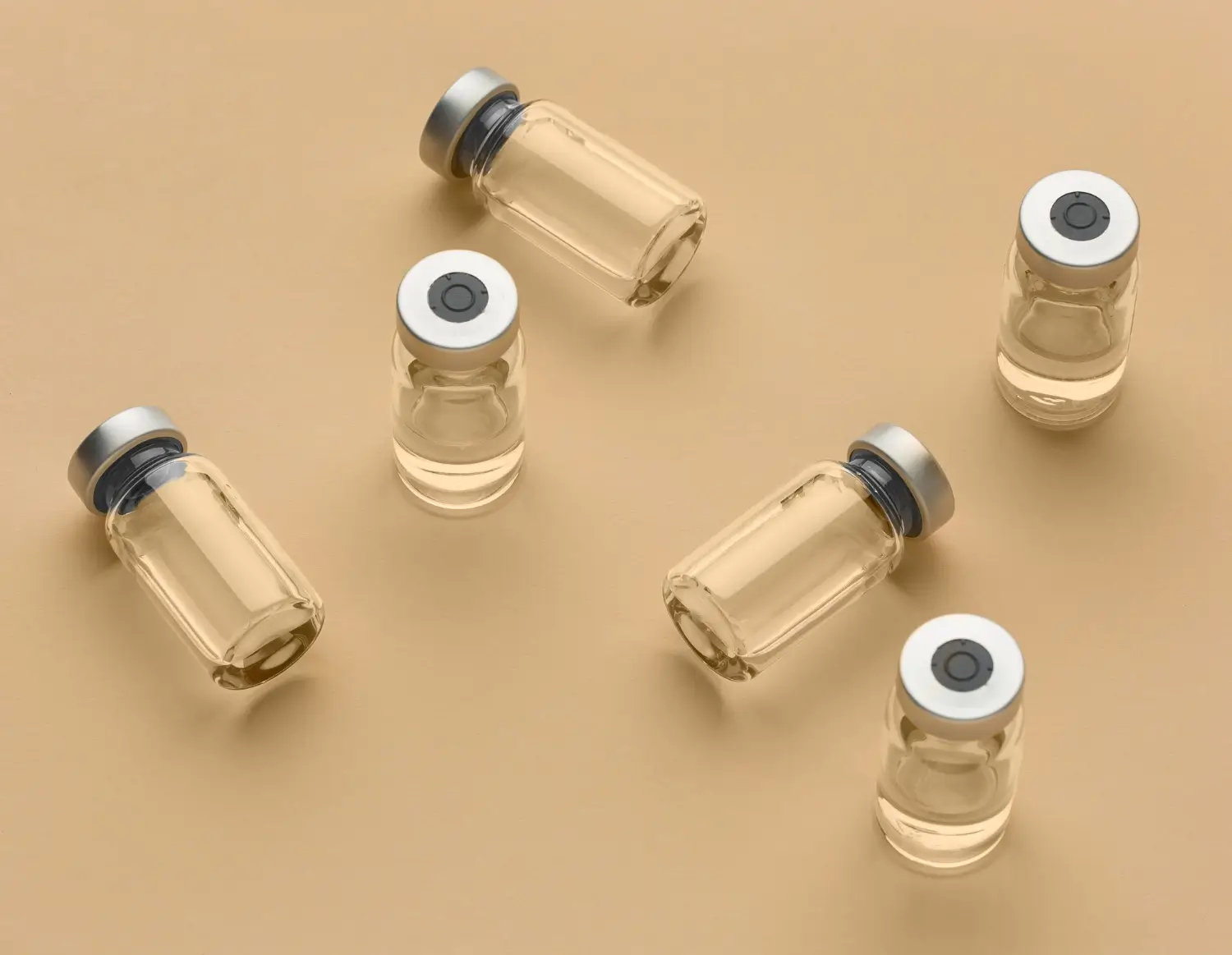 several vials