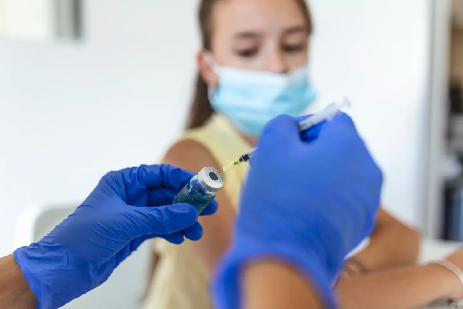 injection on lupus patient