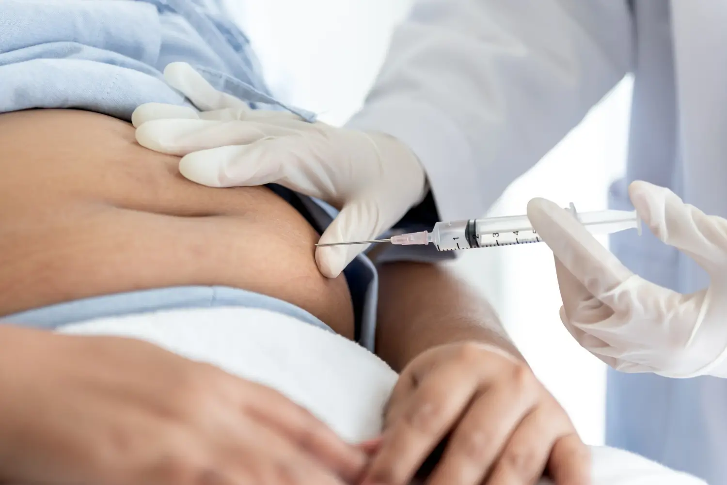 abdomen injection